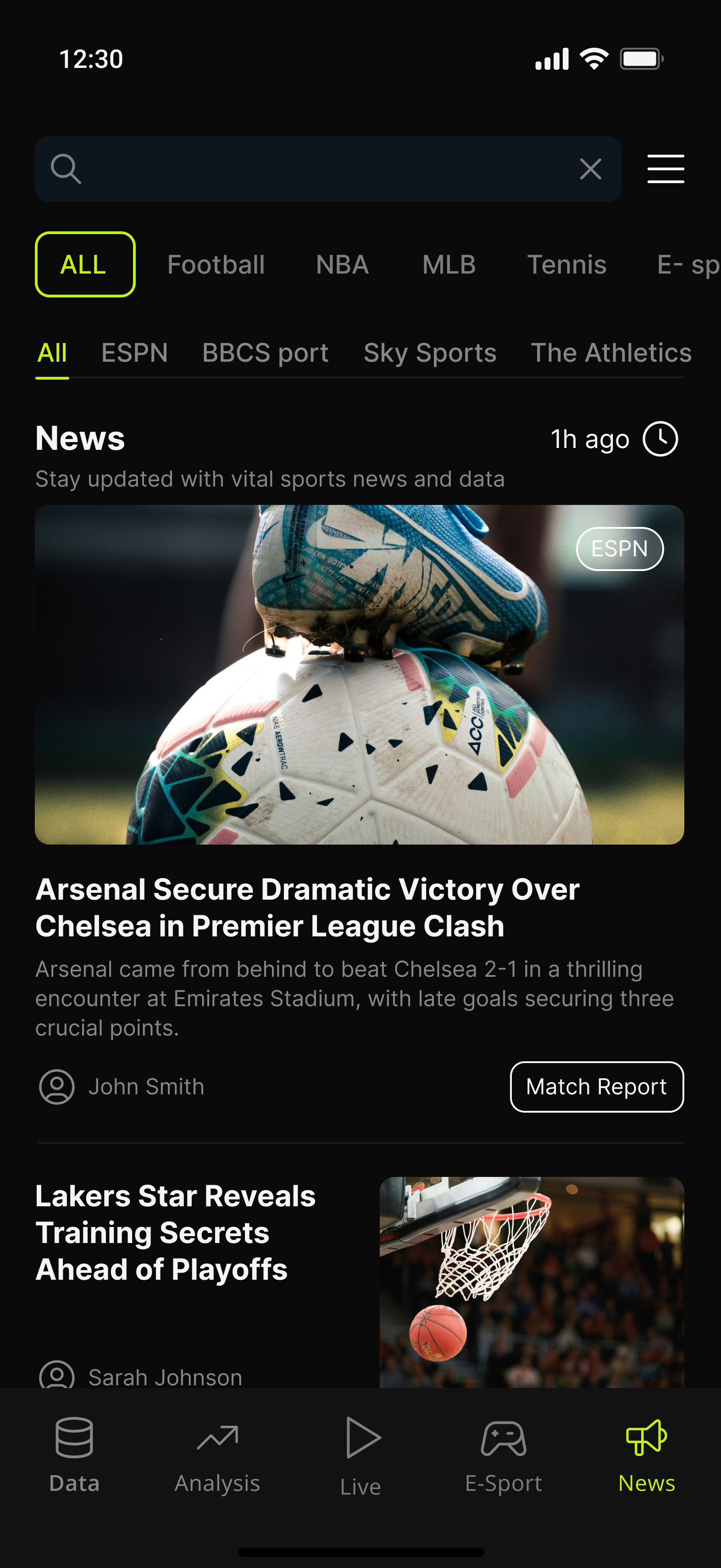 Data Edge — News Feed